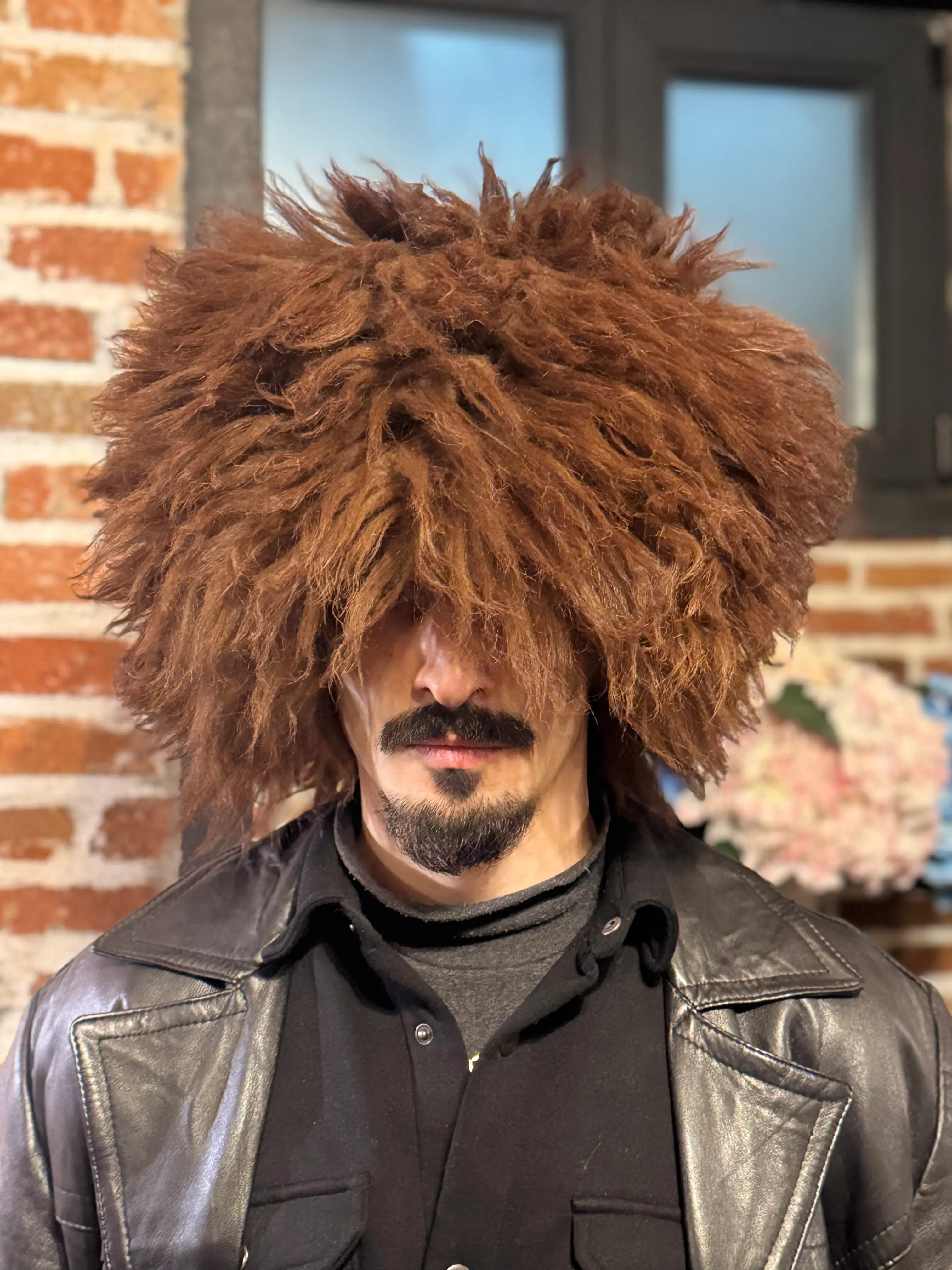 Brown Big Papakha Hat - Authentic Handcrafted Sheepskin Hat